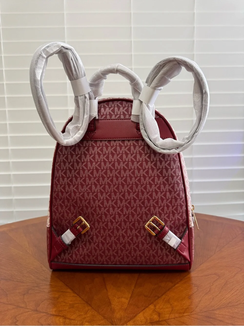 Michael Kors straps backpack